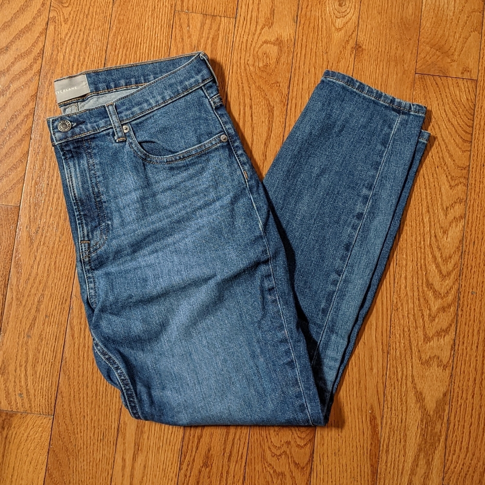 * Everlane blue jeans